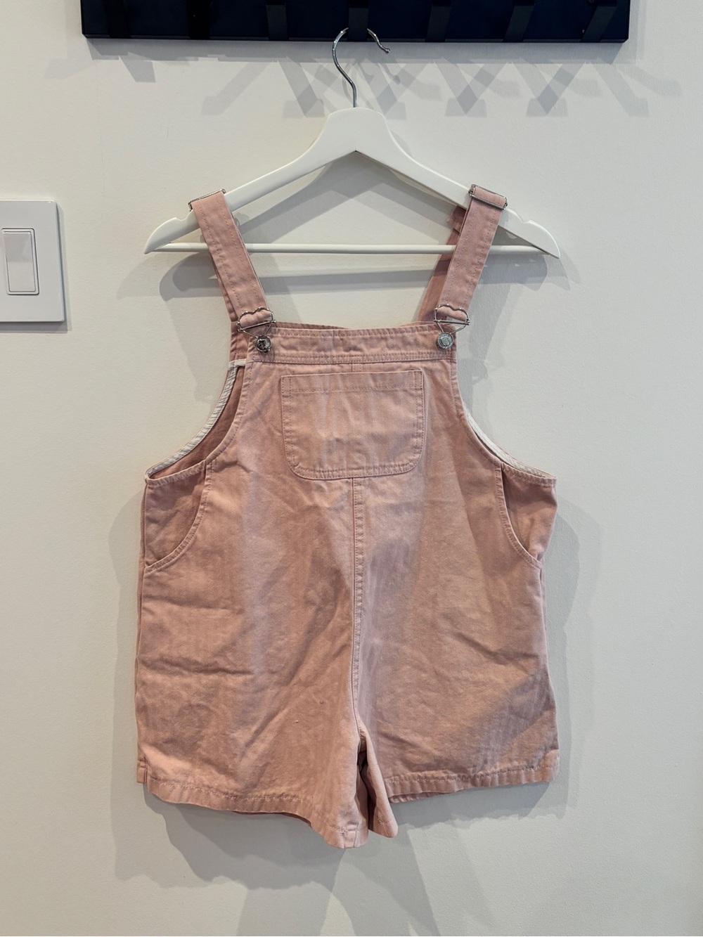 Pink short jumpsuit